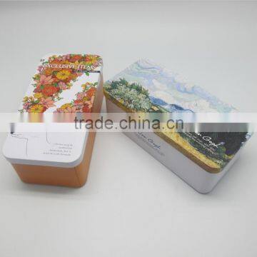 top quality rectangular pen packaging box big Pencil Case 2 divisions pen box OEM pencil box