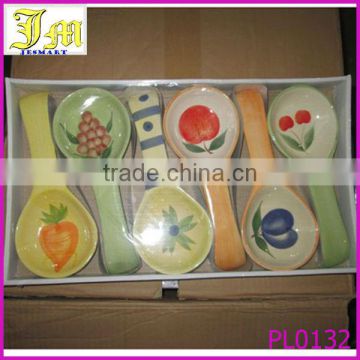 Yi Wu Wholesales Top Grade Ceramic Chinese Soup Spoon