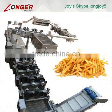 Frozen French Fries Machinery	200kg/h-2000kg/h for choose