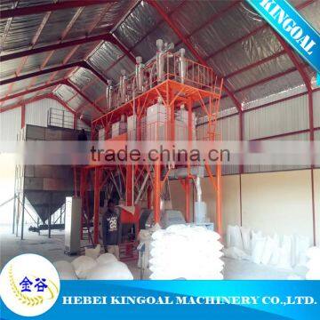 Africa maize flour mill machinery 2T/HR