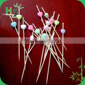 Not coated finishing bamboo fruit picks