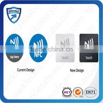 customized professional rewritable nfc sticker tag