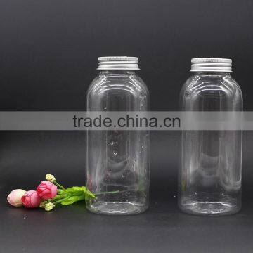 400ml PET Water Bottle Plastic Drink Milk Beverage Pet Bottle With Big Mouth photo-3