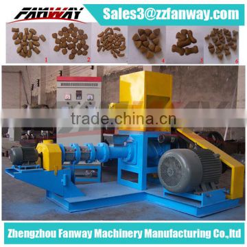 Professional manufacturer animal floating fish feed pellet mill machine