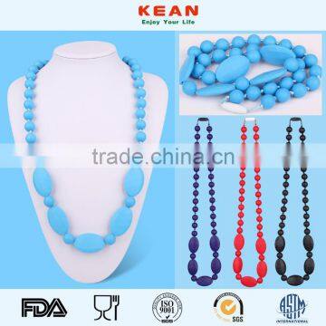 Multi-style silicone necklace chains jewelry