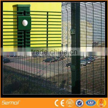 hot-dipped galvanized powder coated high Security 358 Anti-climb Fence for prison