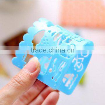 Spirograph Ruler Drawing Set Plastic Graphics Model Ruler Kids Toys Spirograph photo-4