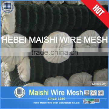 3.5mm wire pvc coated and galvanized chain Link fence mesh