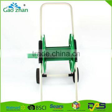 Retractable Garden Water Hose Reel Cart With Plastic Plate,connector and Handle photo-4
