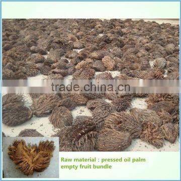 palm efb and coconut shell long fiber making machine from china