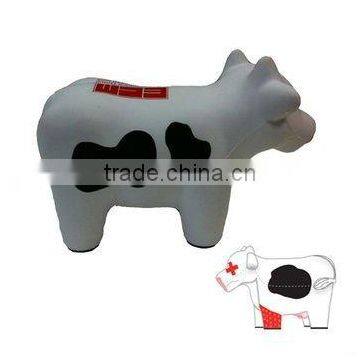 PU foam antistress milch cow for promotional gifts