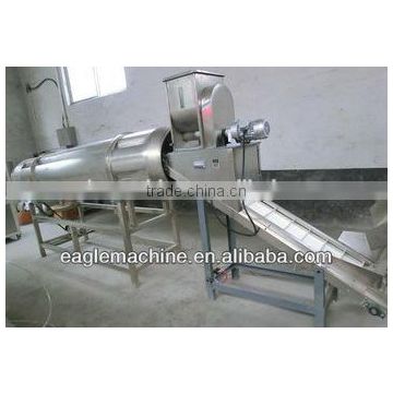 Automatic single roller seasoning machine for fish food