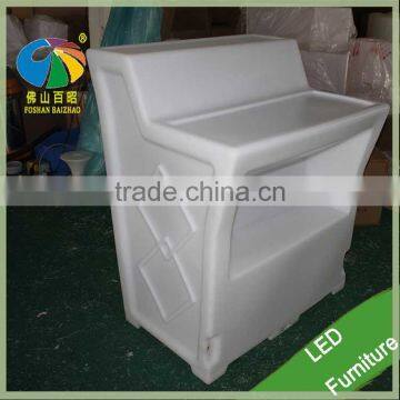 Aibaba Com Foshan Furniture Led Cocktail Table Flashlight Table With Lithium Battery