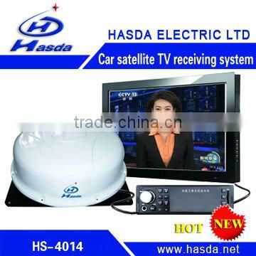 Satellite TV receiver for car,boat,outdoor activity