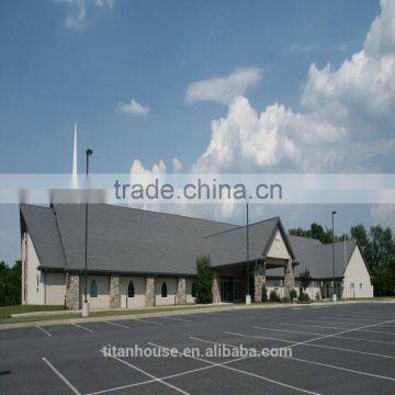 High Quality Light Steel Prefabricated Church Building photo-3