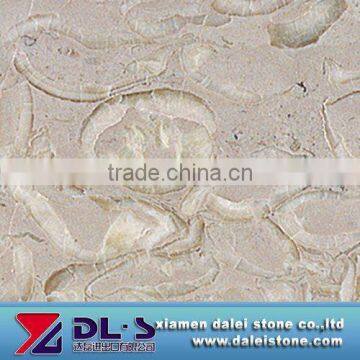 Polished jinqian flower marble tile