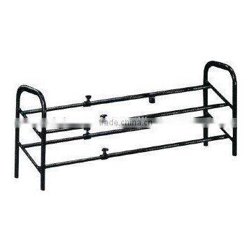 2 tiers expandable length shoe rack, shoe storage