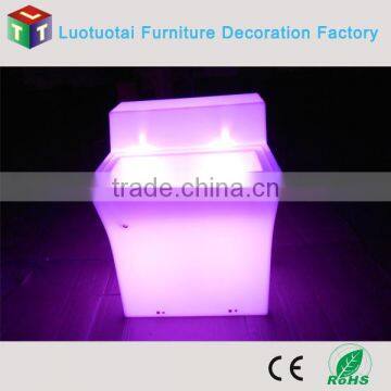 Illumianted Rechargeable Battery Operated Illuminated Straight Led Bar Counter photo-4