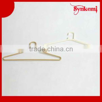 Promotional plastic clothes pole hanger