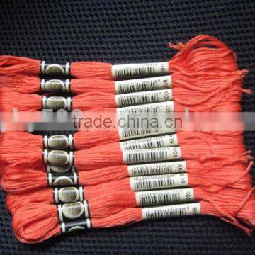 15032007 100% cotton cross stitch embroidery thread for bracelet