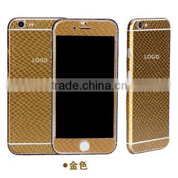 Snake Textured Sticker Mobile Phone Full Body Protector Film for Iphone 6 / 6S / Plus photo-2