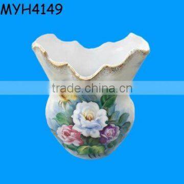 Beautiful decorative porcelian flower vase