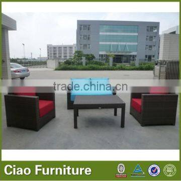 PE Rattan Garden Sofa Set Outdoor Comfortable Patio Sofa Set photo-3