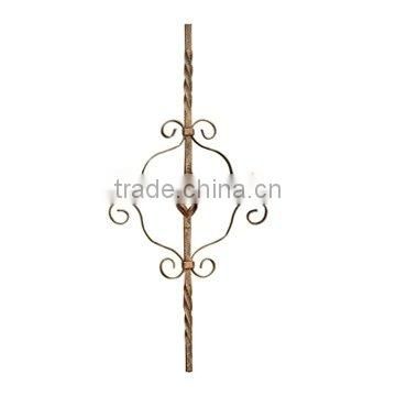 garden iron fence/cheap wrought iron fence part