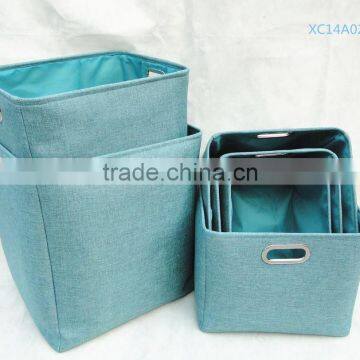Set of 5 Fashion Cloth Laundry Basket photo-2