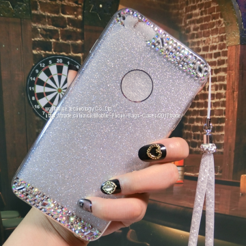 Promotion Gifts Silicone Cell Phone Case Diamond Mobile Phone Cases for IPhone7/7Plus/6/6s/6plus/6splus Tpu Soft Case photo-2
