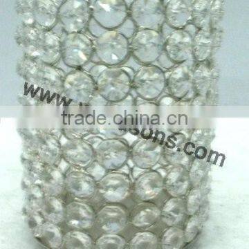 BEAUTIFUL EUROPEAN COLLECTION CRYSTAL VOTIVE CANDLE HOLDERS photo-5