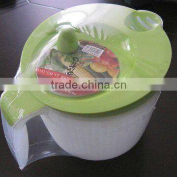 plastic Manual vegetables salad spinner food dehydrator