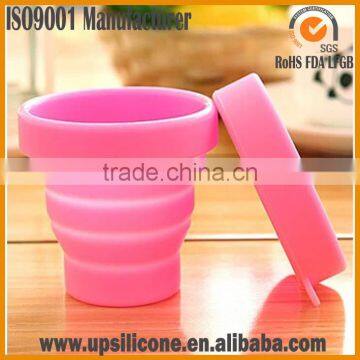 Travel Camping Folding Cup Silicone 2014 New Foldable Collapsible Camping Cup photo-3