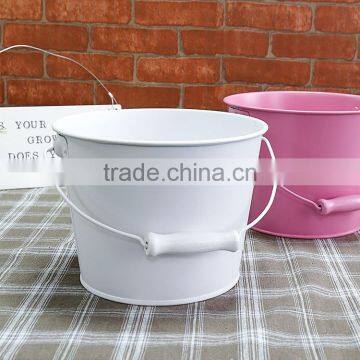Promotional Tin Ice Bucket, Customized Metal Ice Buckets, Galvanized Iron Ice Buckets photo-2