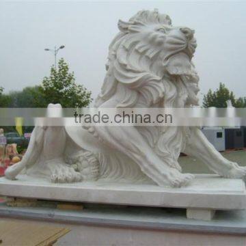 Antique Lion Statue Stone Animal Sculpture VAS-B088 photo-2