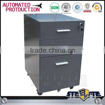 China Space Saving Furniture Prices 3 Drawer Steel Mobile File Cabinet for Sale photo-3
