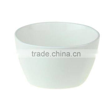 white color high quality salad porcelain bowl