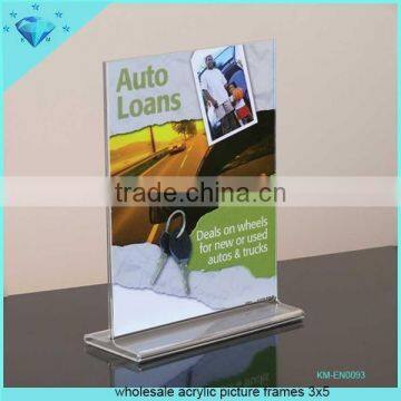 2015 Custom Colorful Acrylic Table Number Stands for Restaurant photo-5