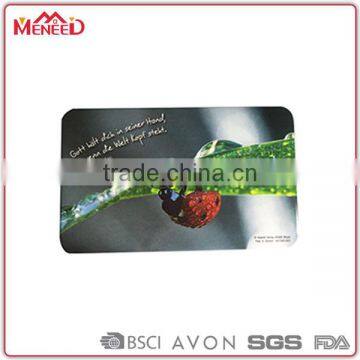Wholesale printing kitchen accessories melamine plastic cutting board