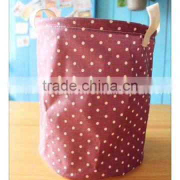 Cotton Waterproof Sundrics Storage Bag,with Two Handle ,four Color Nix as Picture photo-4