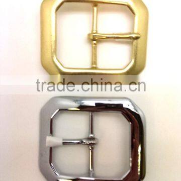 Chrome Plate Center Bar Buckle, Solid Brass Center Bar Buckle With One Prong photo-5