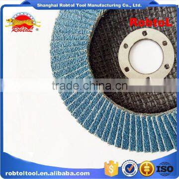 5" 125mm Flap Disc Zirconia Plastic Back Cover Aluminum Oxide Grinding Wheel Abrasive Flap Disk Flap Wheel Sanding photo-3