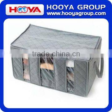 65L Bamboo charcoal storage box with dividers