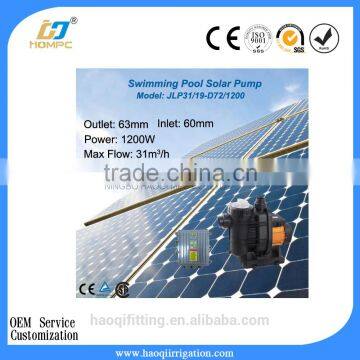 1200 W DC Solar Swimming Pool Pump