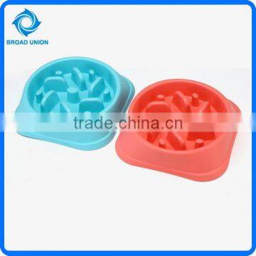 Factory Sale Plastic Slow Feed Dog Bowl Travel Dog Food Bowl photo-3