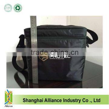 Outdoor fitness 600D polyester insulated lunch bag cooler bag
