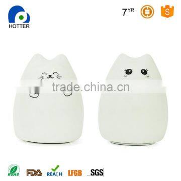 Colors Changing Food Grade Silicone Night Light Baby photo-6