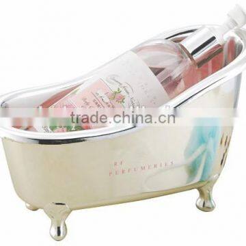 4pcs Plastic Bathroom Set With Different Colour and Decal photo-4