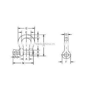 ATLI G209 US Type Anchor Shackle photo-2