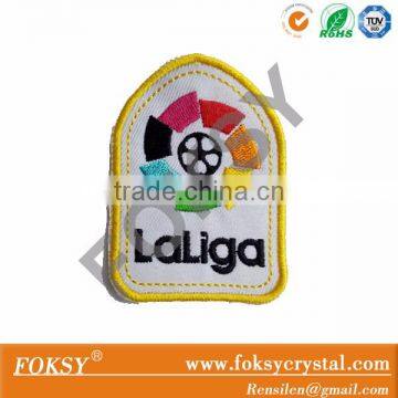 Laliga Embroidered Patch Football design for garment